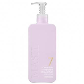 Masil 7 Ceramide Perfume Shower Gel White Musk - Гель для душа питательный парфюмированный с керамидами и ароматом белого мускуса